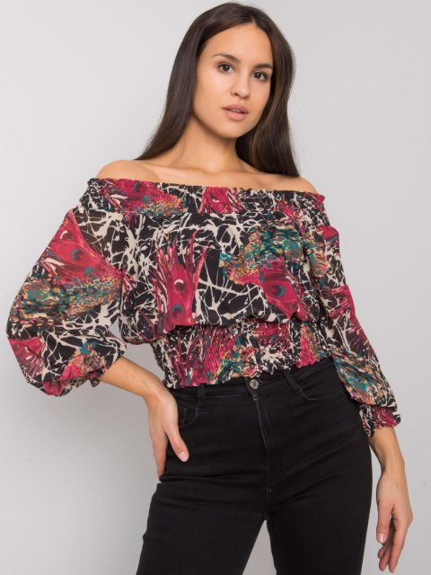 Bluzka DHJ-BZ-15175.05P bordowy Bluzka DHJ-BZ-15175.05P bordowy