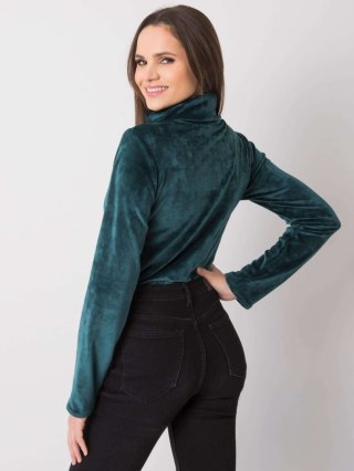 Bluzka LK-BZ-508410.07P ciemny zielony L/XL