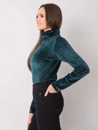 Bluzka LK-BZ-508410.07P ciemny zielony L/XL