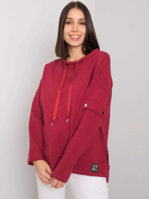 Bluzka RV-BZ-7228.64 bordowy Bluzka RV-BZ-7228.64 bordowy
