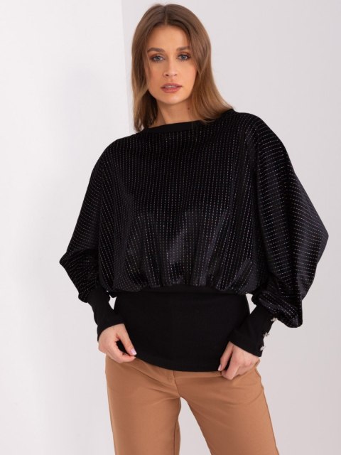 Bluzka RV-BZ-7348.11 czarny S/M Bluzka RV-BZ-7348.11 czarny S/M