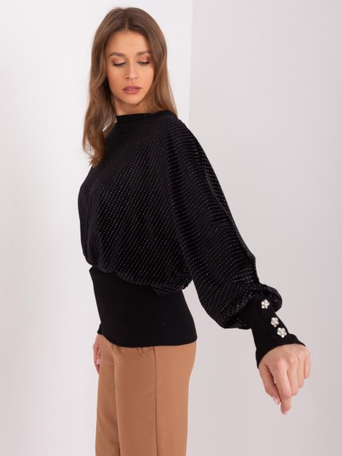 Bluzka RV-BZ-7348.11 czarny S/M Bluzka RV-BZ-7348.11 czarny S/M