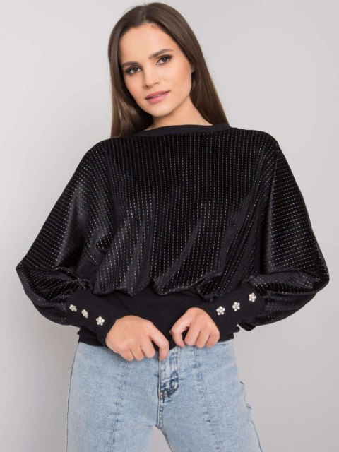 Bluzka RV-BZ-7348.11 czarny S/M Bluzka RV-BZ-7348.11 czarny S/M