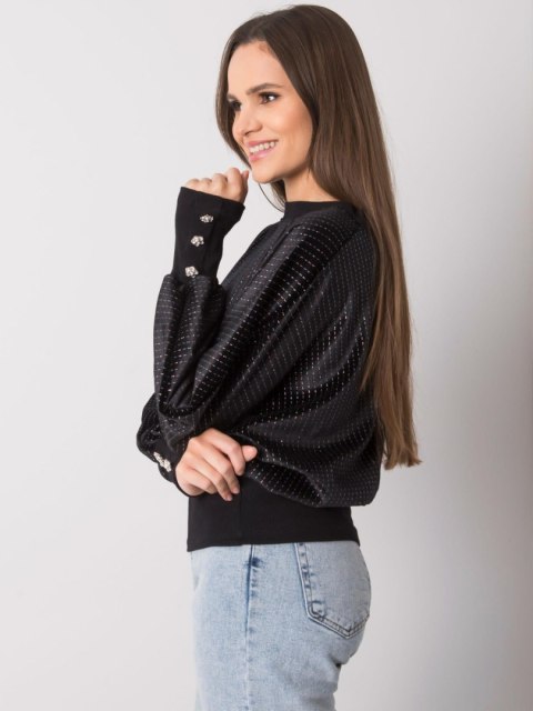 Bluzka RV-BZ-7348.11 czarny S/M Bluzka RV-BZ-7348.11 czarny S/M