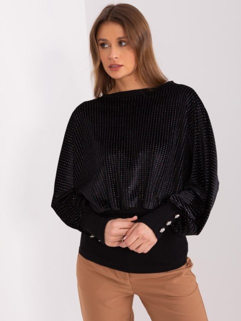 Bluzka RV-BZ-7348.11 czarny S/M Bluzka RV-BZ-7348.11 czarny S/M