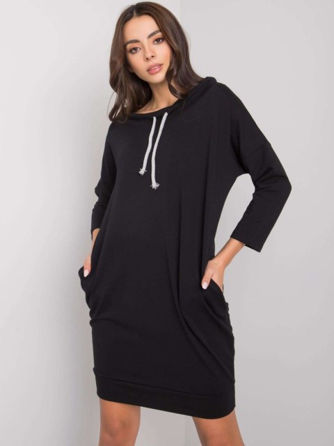 Sukienka RV-SK-4597-1.97 czarny L/XL Sukienka RV-SK-4597-1.97 czarny L/XL