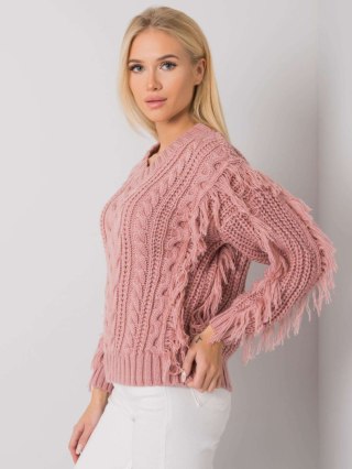 Sweter CA-SW-3746.06 ciemny różowy
