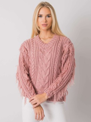 Sweter CA-SW-3746.06 ciemny różowy