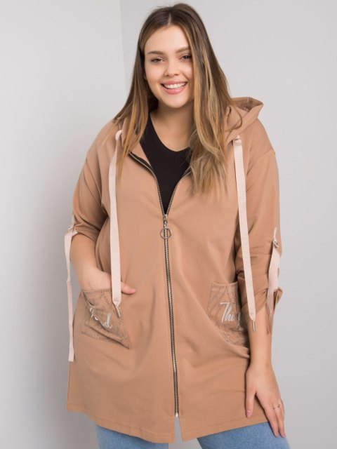 Bluza RV-BL-6795.84 camelowy Bluza RV-BL-6795.84 camelowy