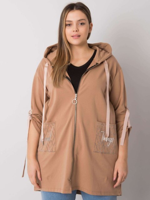 Bluza RV-BL-6795.84 camelowy Bluza RV-BL-6795.84 camelowy