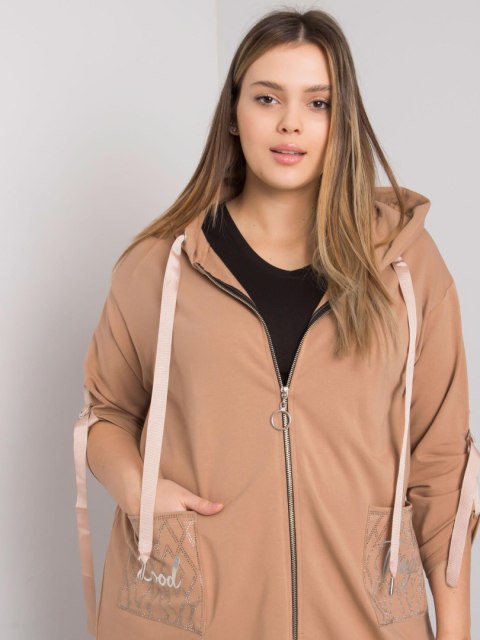 Bluza RV-BL-6795.84 camelowy Bluza RV-BL-6795.84 camelowy