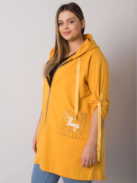 Bluza RV-BL-6795.84 ciemny żółty Bluza RV-BL-6795.84 ciemny żółty