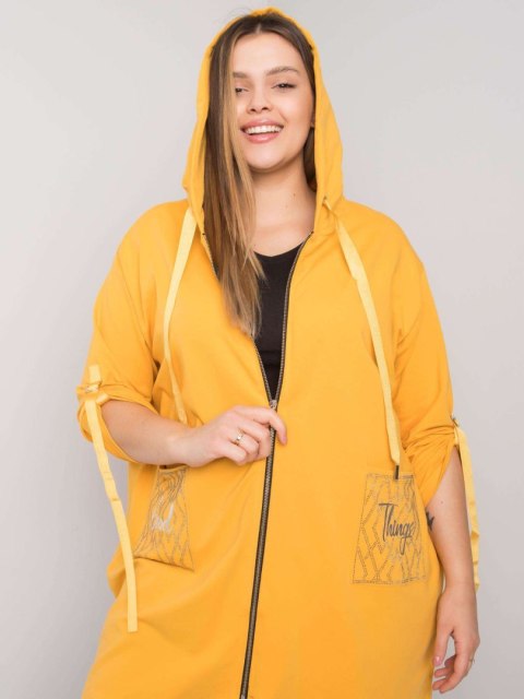 Bluza RV-BL-6795.84 ciemny żółty Bluza RV-BL-6795.84 ciemny żółty