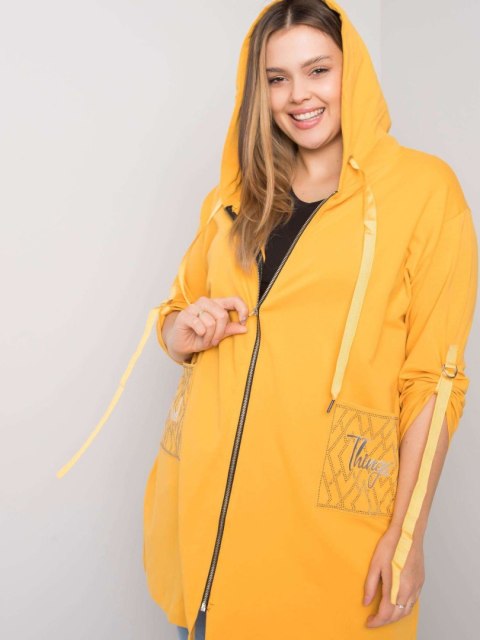 Bluza RV-BL-6795.84 ciemny żółty Bluza RV-BL-6795.84 ciemny żółty