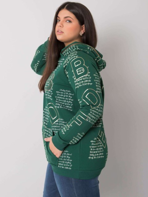 Bluza RV-BL-7218.38 ciemny zielony Bluza RV-BL-7218.38 ciemny zielony