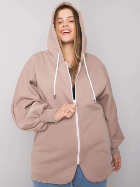 Bluza RV-BL-7282.22P ciemny bezowy Bluza RV-BL-7282.22P ciemny bezowy
