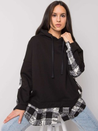 Bluza RV-BL-7312.14 czarno-biały S/M