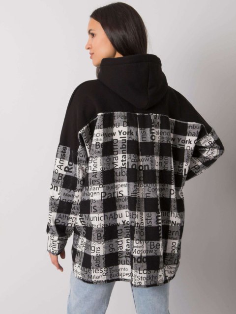 Bluza RV-BL-7312.14 czarno-biały S/M Bluza RV-BL-7312.14 czarno-biały S/M