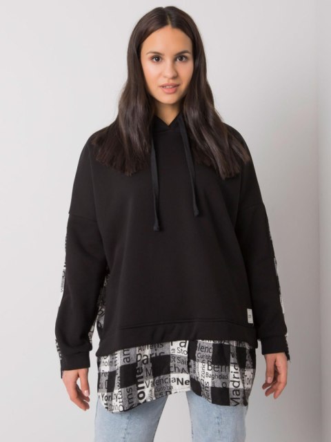 Bluza RV-BL-7312.14 czarno-biały S/M Bluza RV-BL-7312.14 czarno-biały S/M