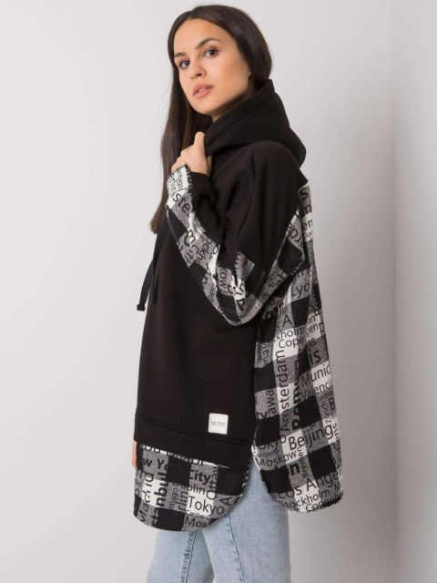 Bluza RV-BL-7312.14 czarno-biały S/M Bluza RV-BL-7312.14 czarno-biały S/M