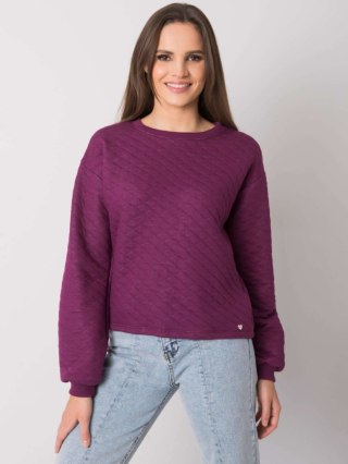 Bluza RV-BL-7446.99 ciemny fioletowy S/M