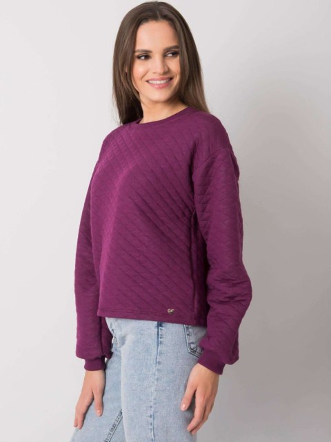 Bluza RV-BL-7446.99 ciemny fioletowy S/M