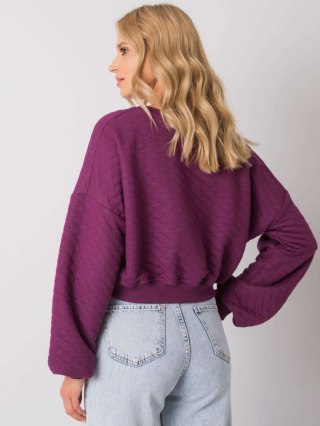 Bluza RV-BL-7450.64 ciemny fioletowy S/M