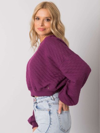 Bluza RV-BL-7450.64 ciemny fioletowy S/M