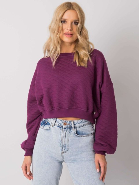 Bluza RV-BL-7450.64 ciemny fioletowy S/M