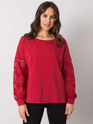 Bluzka RV-BZ-7342.03 bordowy L/XL