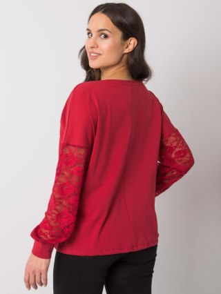 Bluzka RV-BZ-7342.03 bordowy L/XL