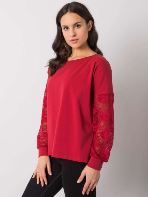 Bluzka RV-BZ-7342.03 bordowy L/XL