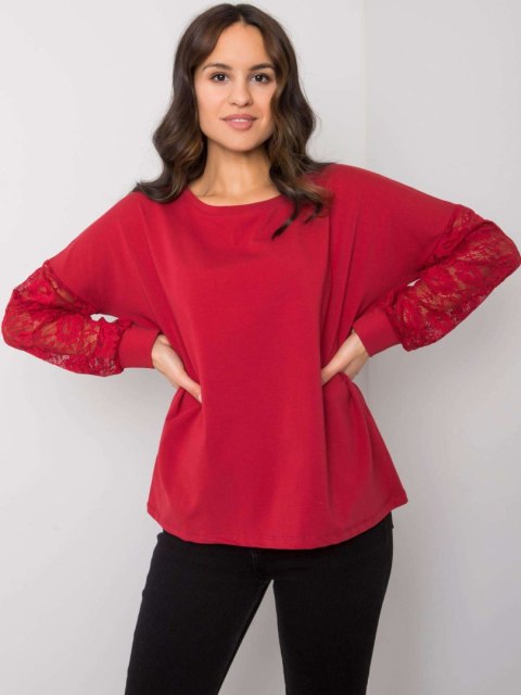 Bluzka RV-BZ-7342.03 bordowy L/XL