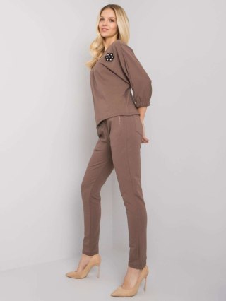 Komplet RV-KMPL-7363.25P brązowy S/M