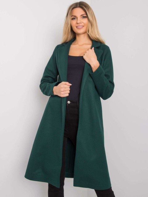 Płaszcz CHA-PL-0402.33P ciemny zielony S/M Płaszcz CHA-PL-0402.33P ciemny zielony S/M