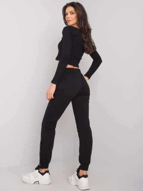 Spodnie dresowe RV-DR-7365.17P czarny L/XL Spodnie dresowe RV-DR-7365.17P czarny L/XL