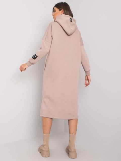 Sukienka RV-SK-7359.25X ciemny bezowy L/XL Sukienka RV-SK-7359.25X ciemny bezowy L/XL