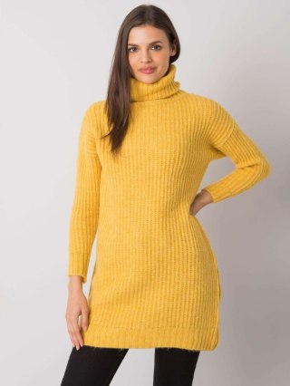 Sweter ASM-SW-5041.96P ciemny żółty