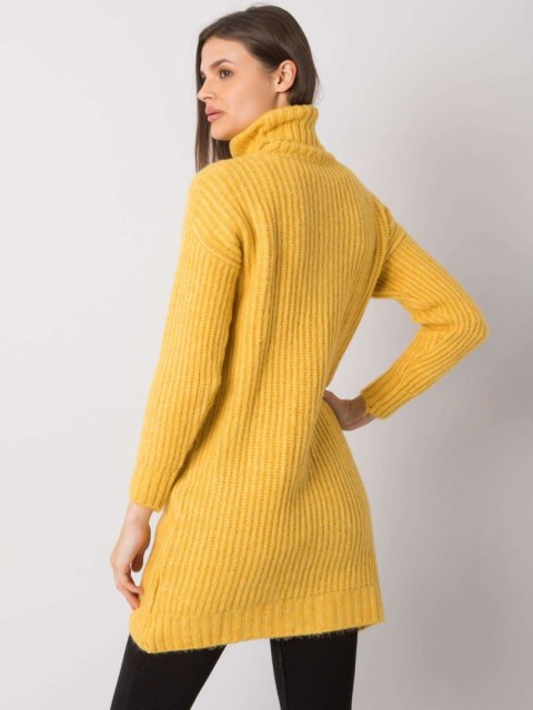 Sweter ASM-SW-5041.96P ciemny żółty Sweter ASM-SW-5041.96P ciemny żółty