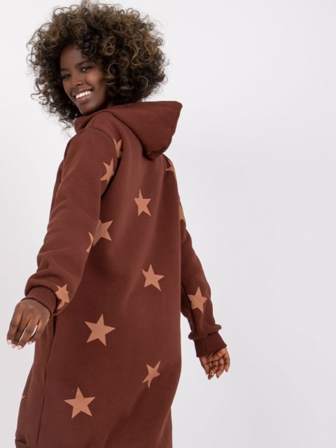 Bluza FA-BL-7411.85P ciemny brązowy Bluza FA-BL-7411.85P ciemny brązowy