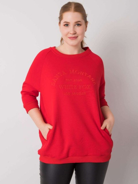 Bluza RV-BL-6938.70P czerwony Bluza RV-BL-6938.70P czerwony