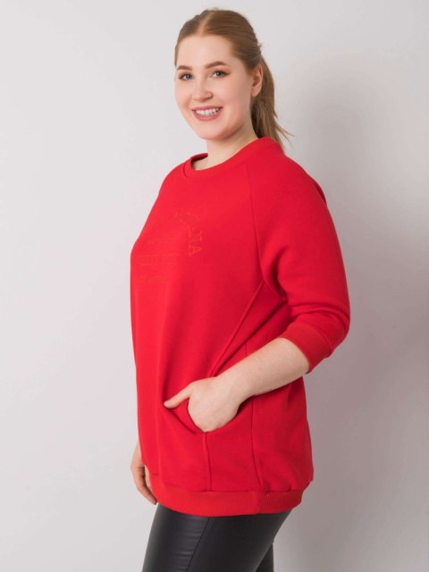 Bluza RV-BL-6938.70P czerwony Bluza RV-BL-6938.70P czerwony