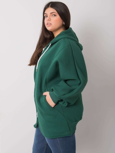 Bluza RV-BL-7282.22P ciemny zielony Bluza RV-BL-7282.22P ciemny zielony