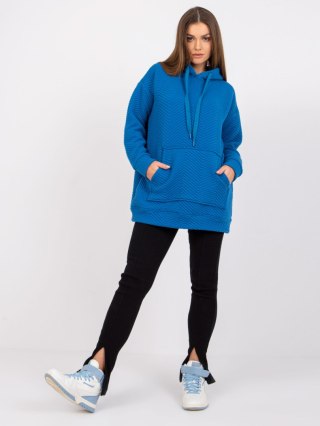 Bluza RV-BL-7487.66 ciemny niebieski L/XL