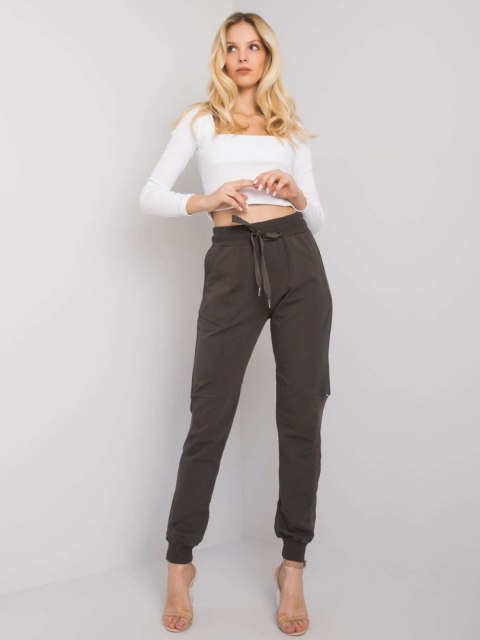 Spodnie dresowe RV-DR-6896.48P ciemny khaki S
