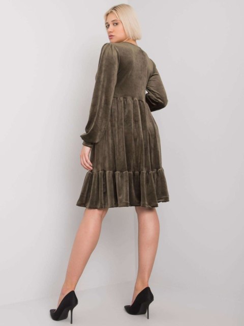 Sukienka FA-SK-7530.84P khaki Sukienka FA-SK-7530.84P khaki