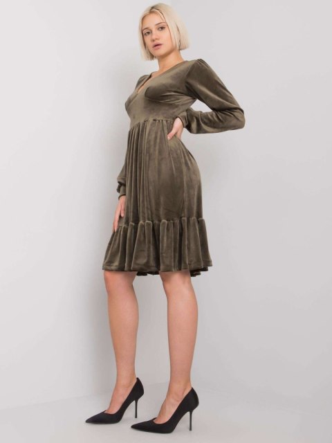 Sukienka FA-SK-7530.84P khaki Sukienka FA-SK-7530.84P khaki