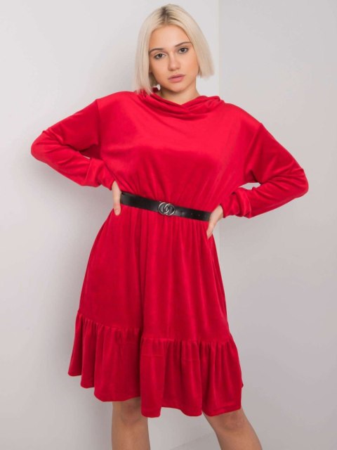 Sukienka FA-SK-7563.11P czerwony Sukienka FA-SK-7563.11P czerwony