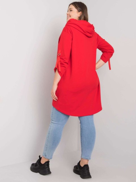 Bluza RV-BL-6795.84 czerwony Bluza RV-BL-6795.84 czerwony