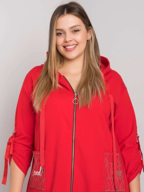 Bluza RV-BL-6795.84 czerwony Bluza RV-BL-6795.84 czerwony